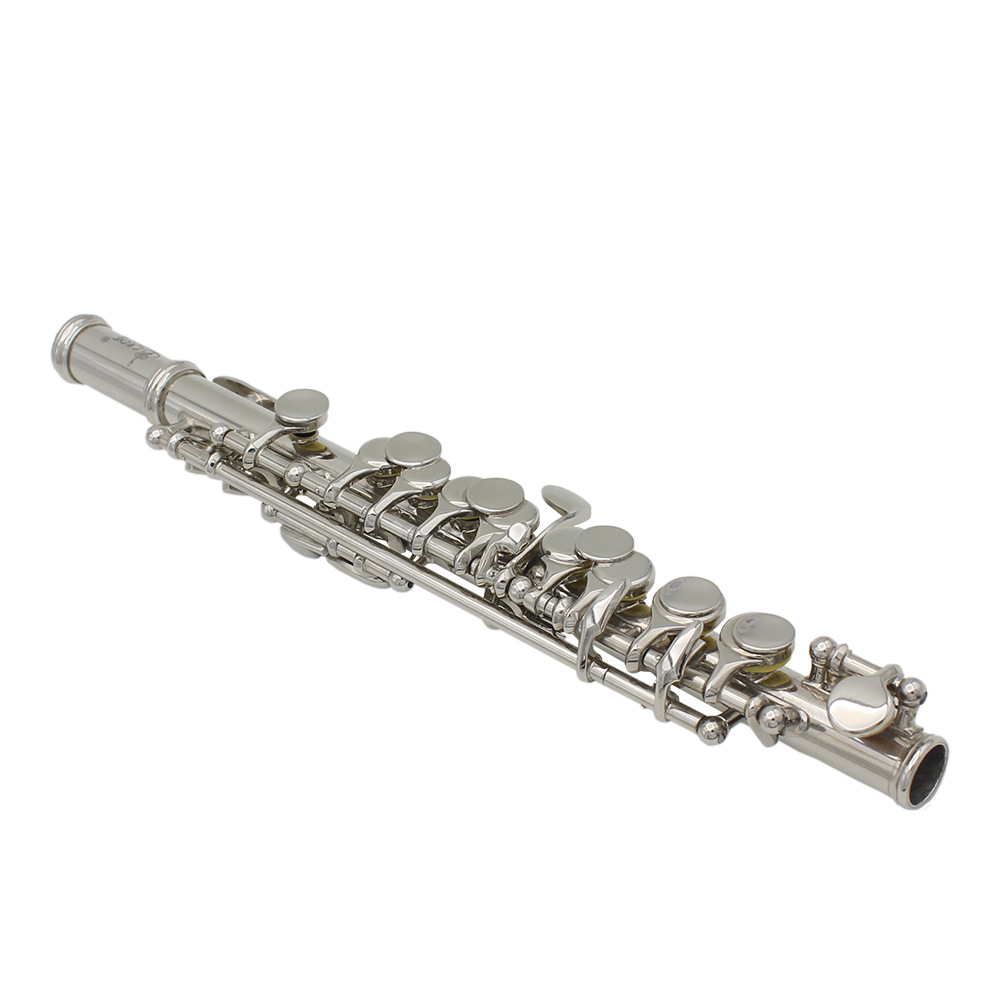 SLADE plata C tono 16 hoyo piccolo blanco cobre cuerpo de tubo plus E key nivel de examen inicial western instruments flautas al por mayor pic 6