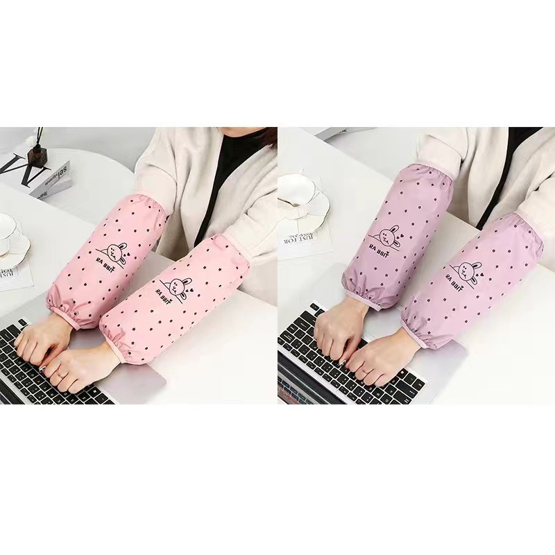 袖套男女加长款成人秋冬工作上班宽松透气纯棉布护袖防油污手臂套详情5