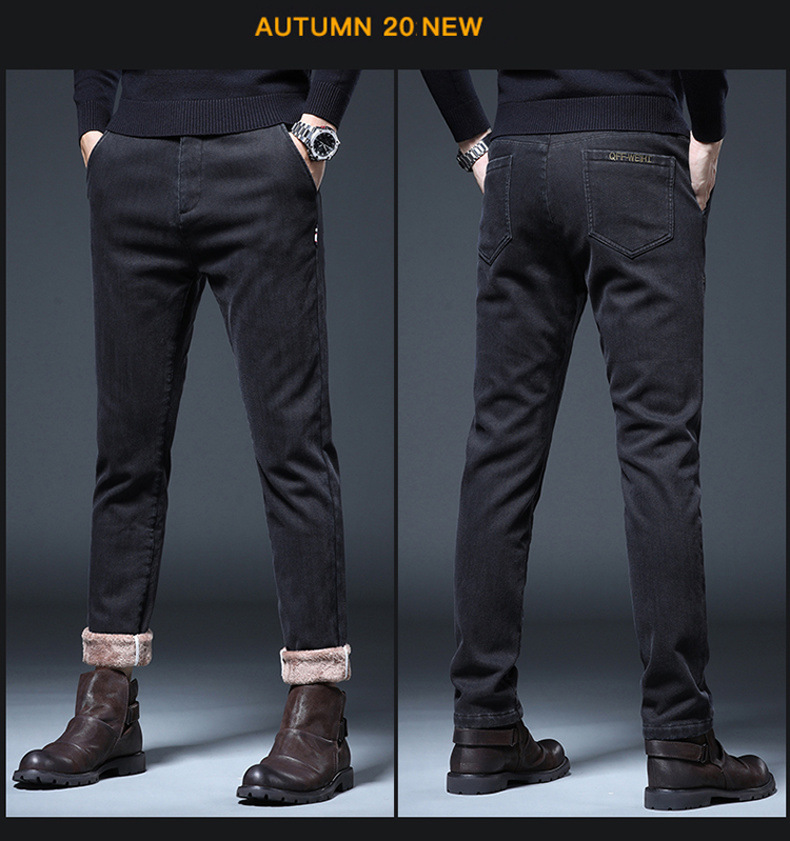 新款秋冬季男士休闲裤男帅气韩版小脚裤弹力运动青年长裤子男潮流详情35