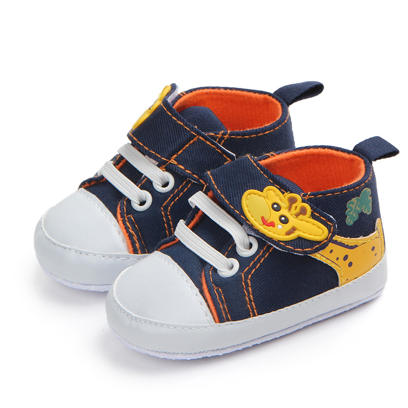 Factory direct sales of best-selling items: Cartoon giraffe pattern baby shoes, small anti-slip walking shoes 0011 pic 6