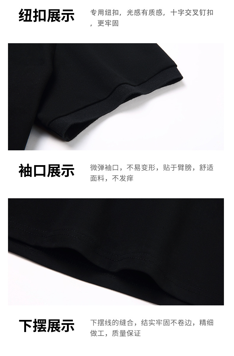 Verano 2024 solapa hombre camiseta de manga corta de algodón Polo hombre casual basis solid color tops wholesale pic 8