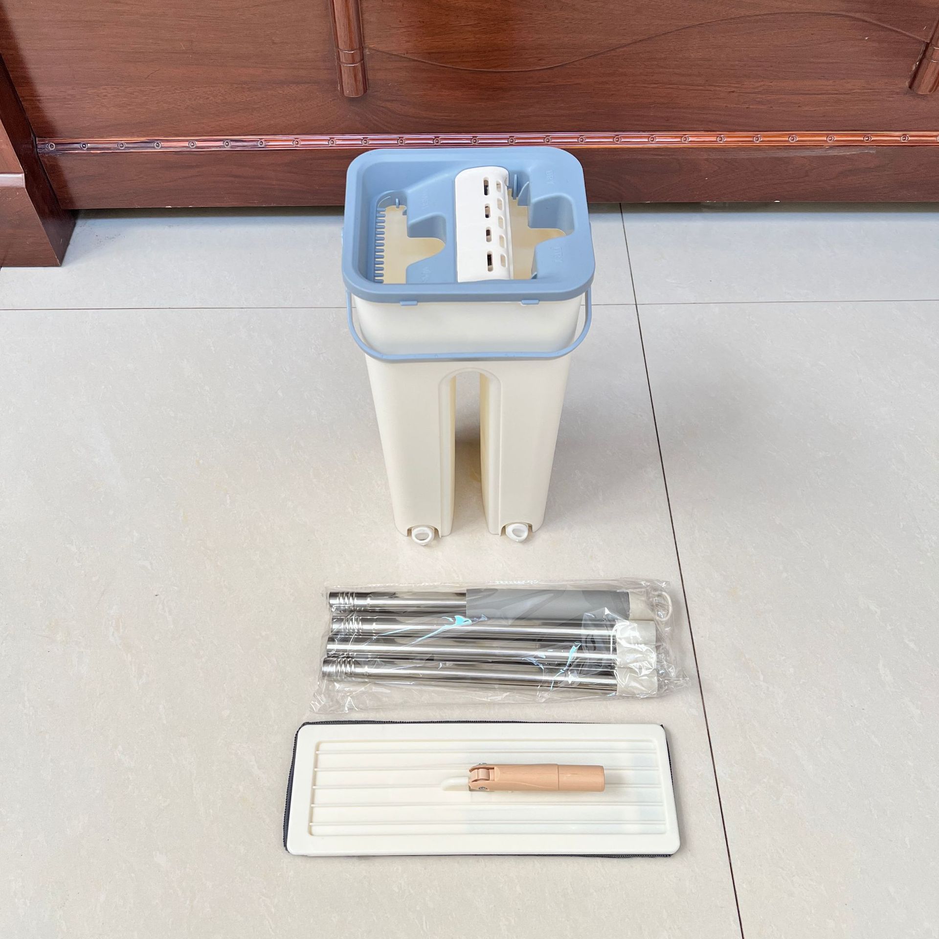 三代懒人免手洗平板拖把干湿两用地板拖布拖把桶套装墩布厂家批发详情6