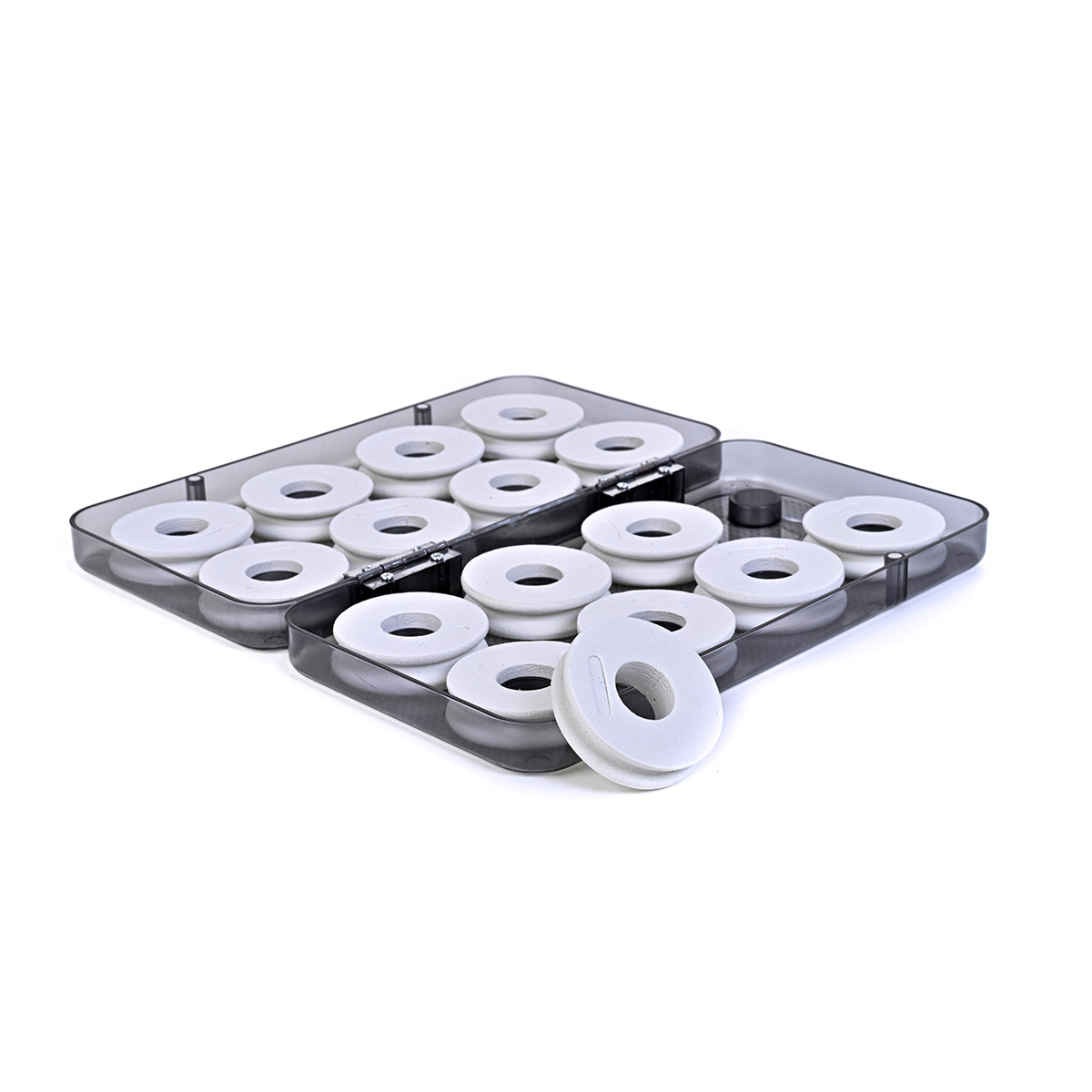 26193 LEO [Semi-transparent Main Line Shaft Box 16 axes] Fishing gear, fishing rod accessories, Small tools pic 3