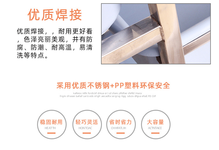 Thickened restaurant bowl collection cart, food collection cart, hotel, fast food restaurant, canteen, stainless steel hand-pushed food removal plate collection cart, stainless steel material, sturdy and durable, suitable for various occasions, hotel, snack bar, hot pot restaurant pic 7