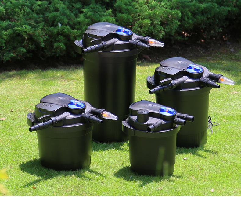 Sensun fish tank CPF series filter bucket external filtration system for fish ponds, filter bucket water tanks for external fish farming pic 9