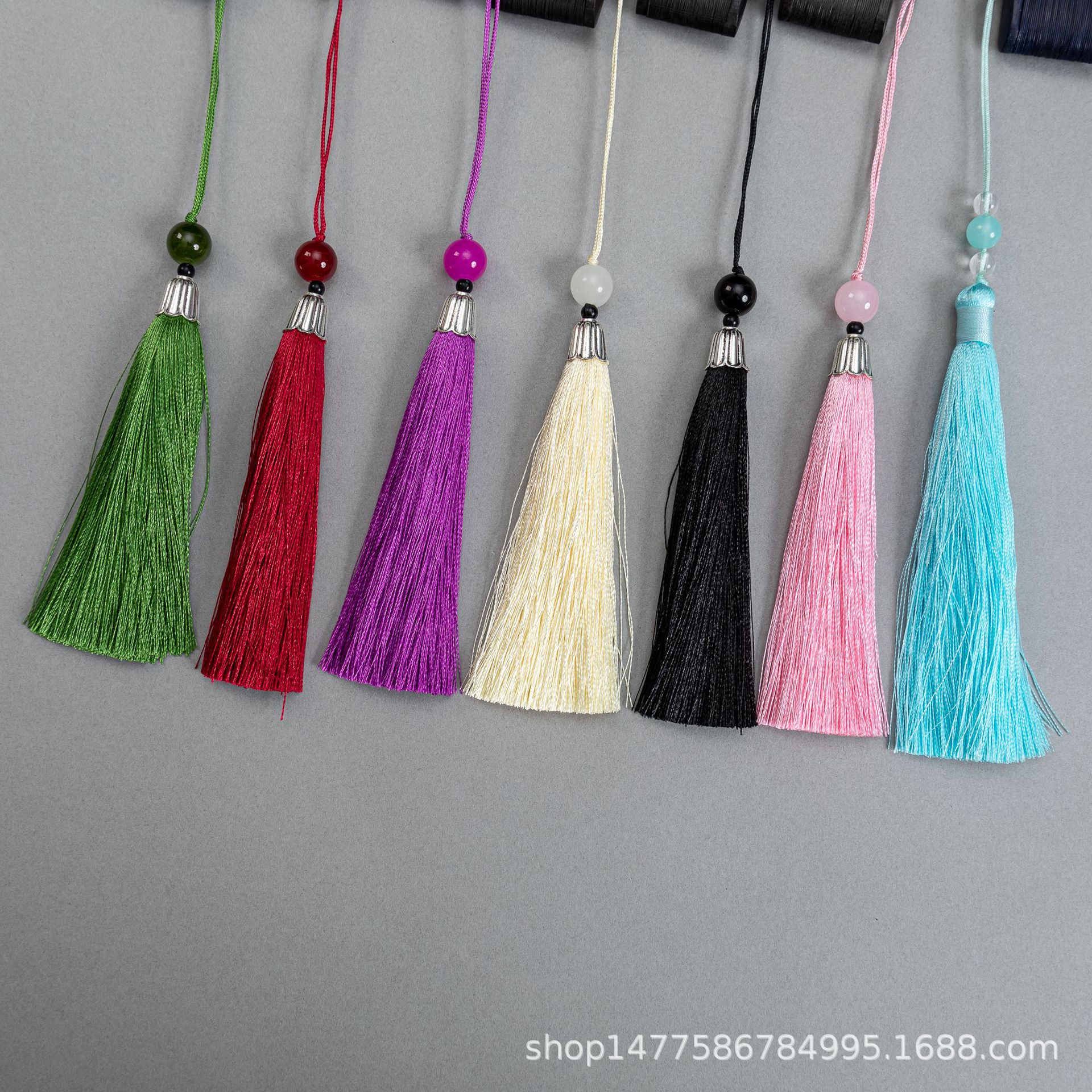 扇子折扇古风女式纯色渐变金绿色夏季随身江户日式和风扇子和服扇详情5