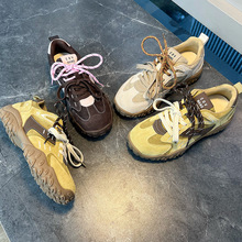 发泡底真皮阿甘鞋2025春季新款厚底增高运动鞋休闲女鞋百搭小白鞋详情57