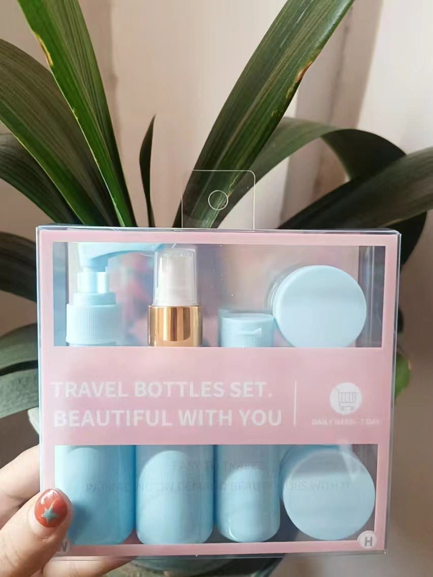 Travel cosmetics, travel sub-bottle sets, spray bottles, lotion bottles, replacement bottles pic 1