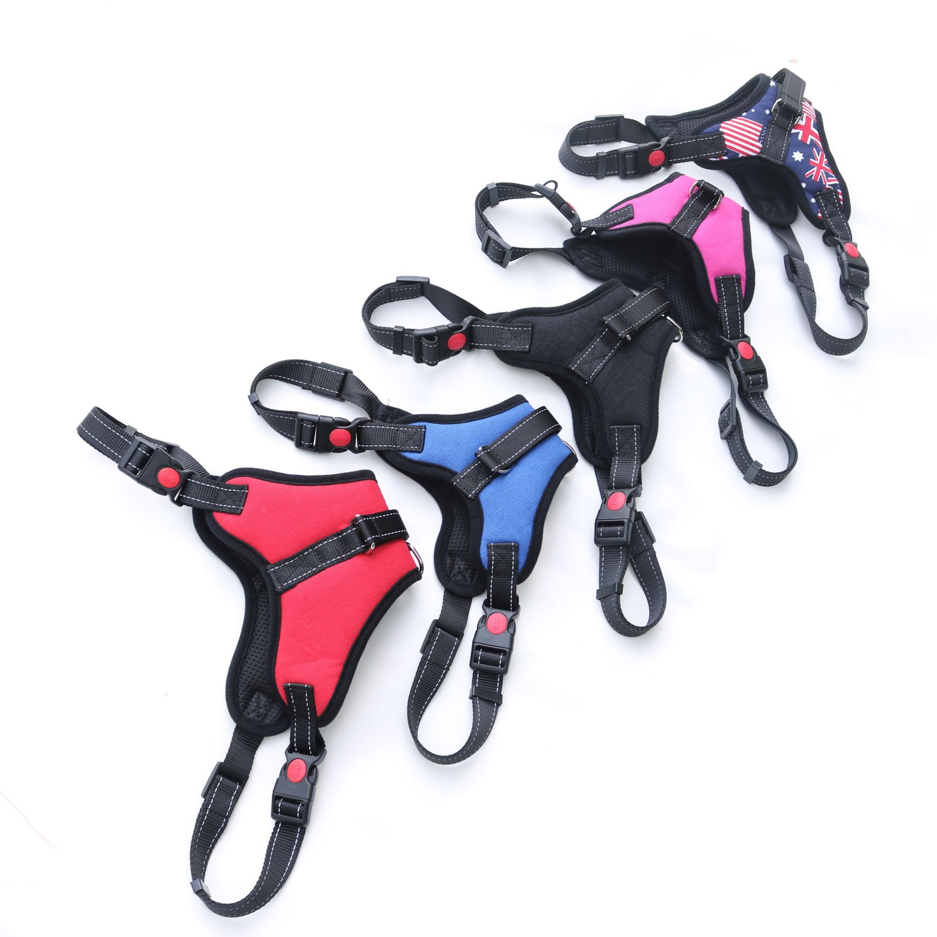 Pet leash, vest type harness, dog chest harness, chest harness, dog chain, explosion-proof dog leash pic 5