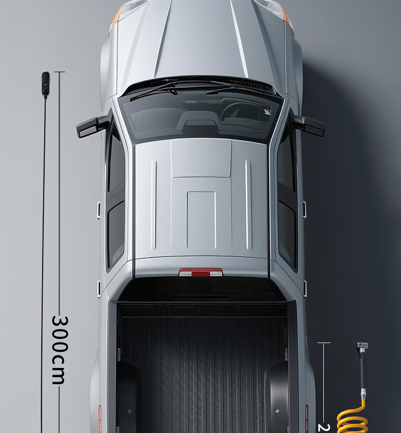 Carsun车载充气泵便携式数显照明车用智能轮胎胎压电动打气泵详情12