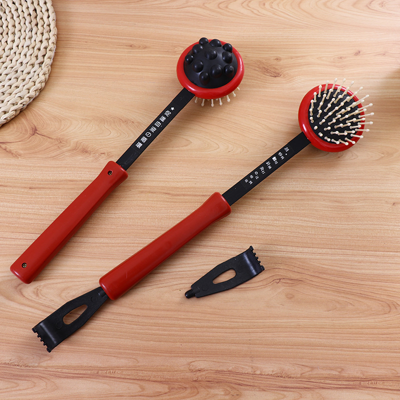 Massage hammer, back tapping, meridian pounding, multi-functional health hammer, health patting stick, fitness and satisfaction hammer in stock pic 26