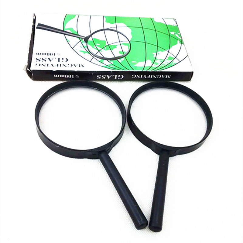 Factory direct sales of 90 magnifying glass plastic magnifying glass wholesale two-yuan supply pic 4