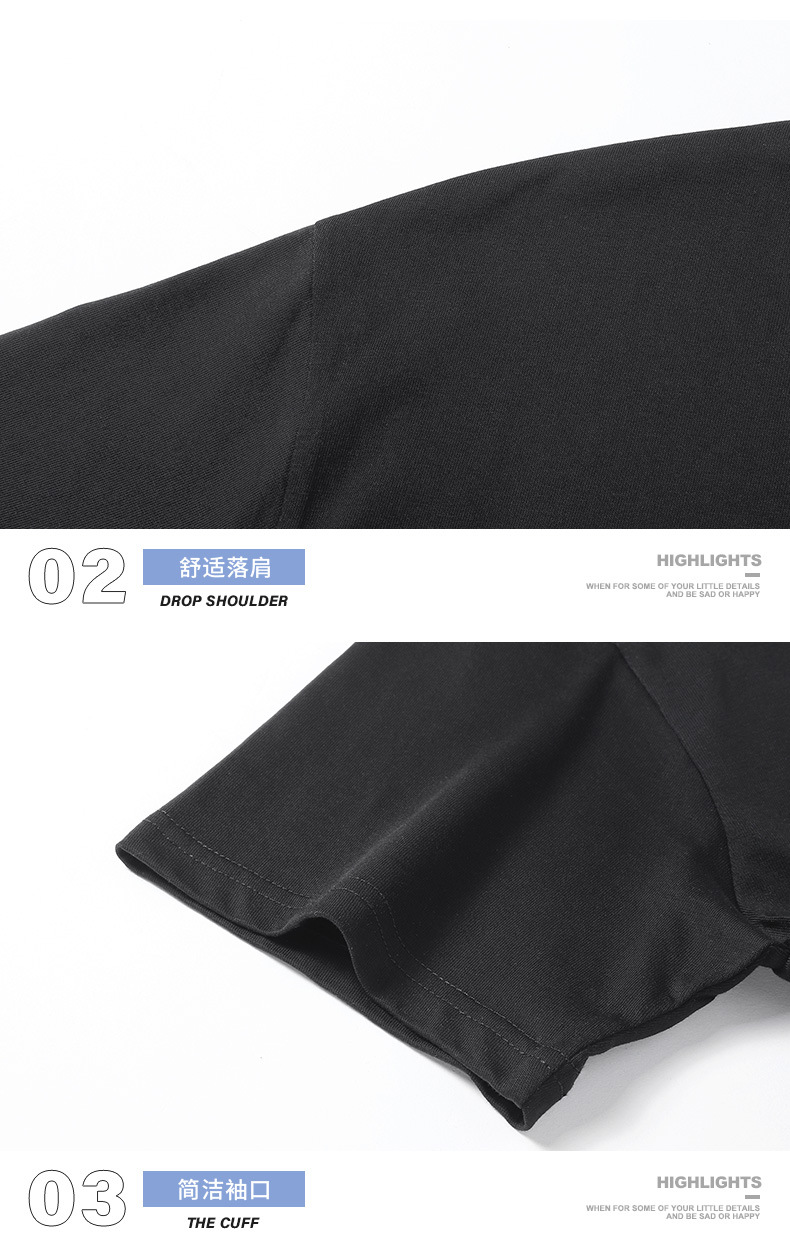 NASA collaboration short-sleeved T-shirt for men, a heavyweight off-the-shoulder pure cotton bestseller with bear print, half-sleeved couple T-shirt for women pic 19