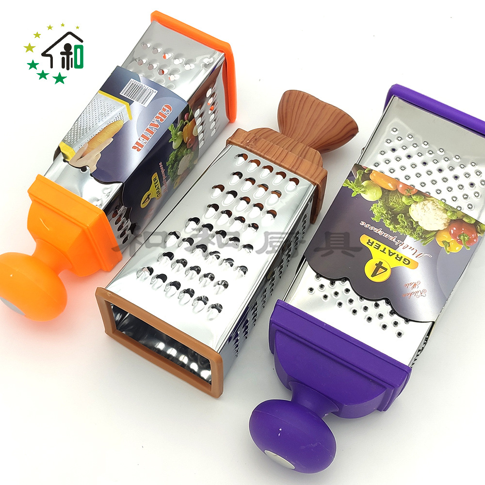 Potato shreds, garlic shreds, radish shreds grater, stainless steel grater, four-sided vertical grater, multi-functional vegetable cutter pic 21