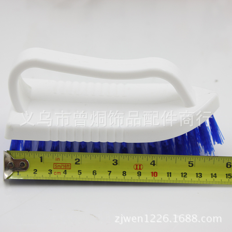 Wholesale of multi-purpose laundry brushes, shoe brushes and plastic cleaning brushes with handles for daily necessities at two yuan pic 9