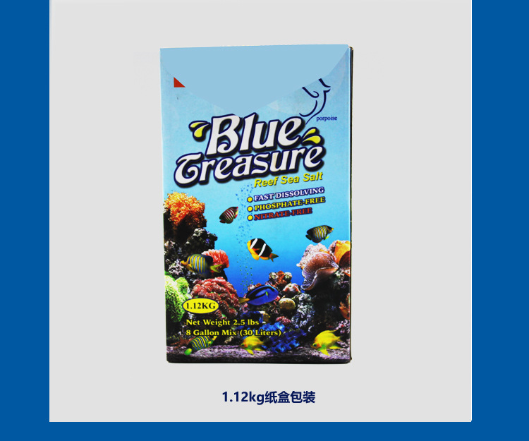 Blue greasure Blue Premium Soft Coral Salt, LPS salt for aquaculture, seawater salt, sea fish salt pic 11