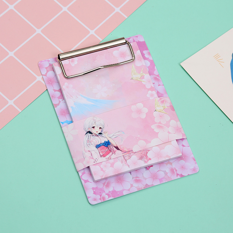 Sticky note paper, small Daisy board, clip-on sticky notes, cute cartoon sticky note book, simple student note-taking sticky note customization pic 25