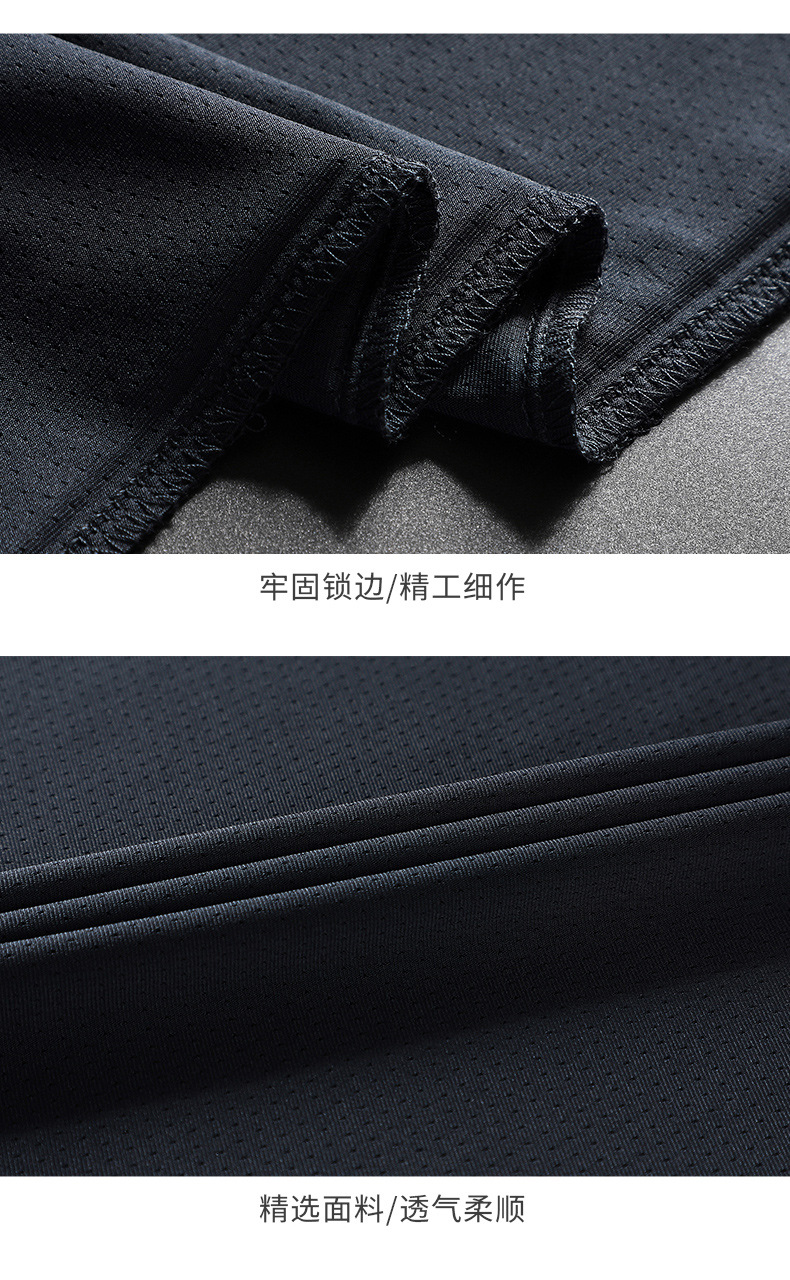 Ice Silk T-shirt for Men's Dad Summer, thin 2023 new style, Breathable, sporty, middle-aged, ice-cool short-sleeved men pic 24