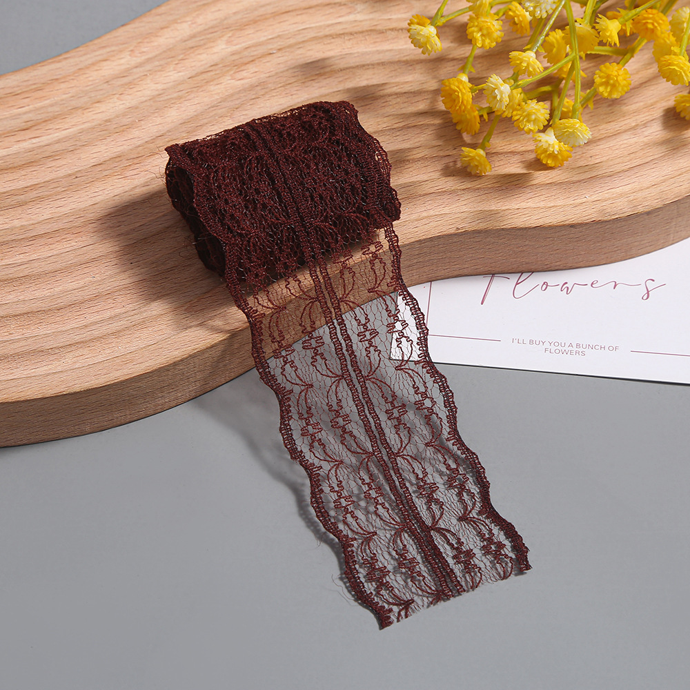 133-2A in-stock color non-elastic lace trim handicrafts, doll clothing, scarves, sleeves, accessories, DIY clothing pic 44