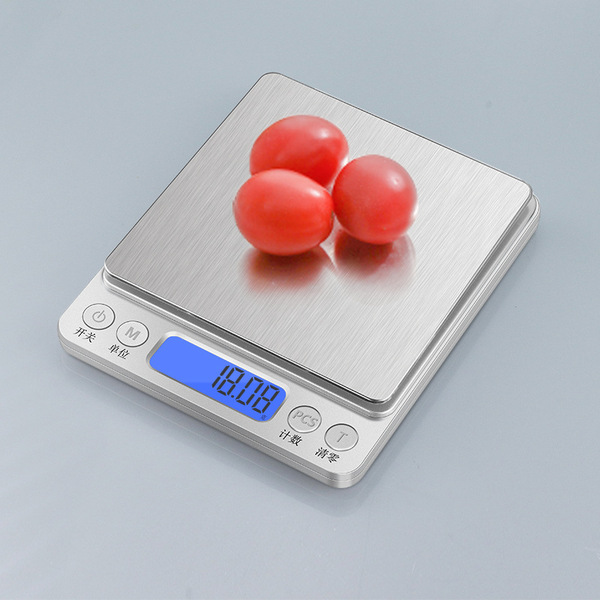 批发i2000电子秤家用食物厨房秤迷你珠宝秤小型电子厨房称重克称详情5