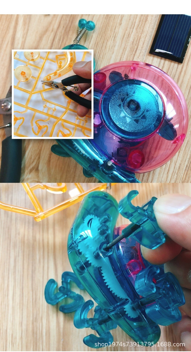 晒太阳就能走steam太阳能电动机器狗儿童拼装玩具男孩益智机器人详情14