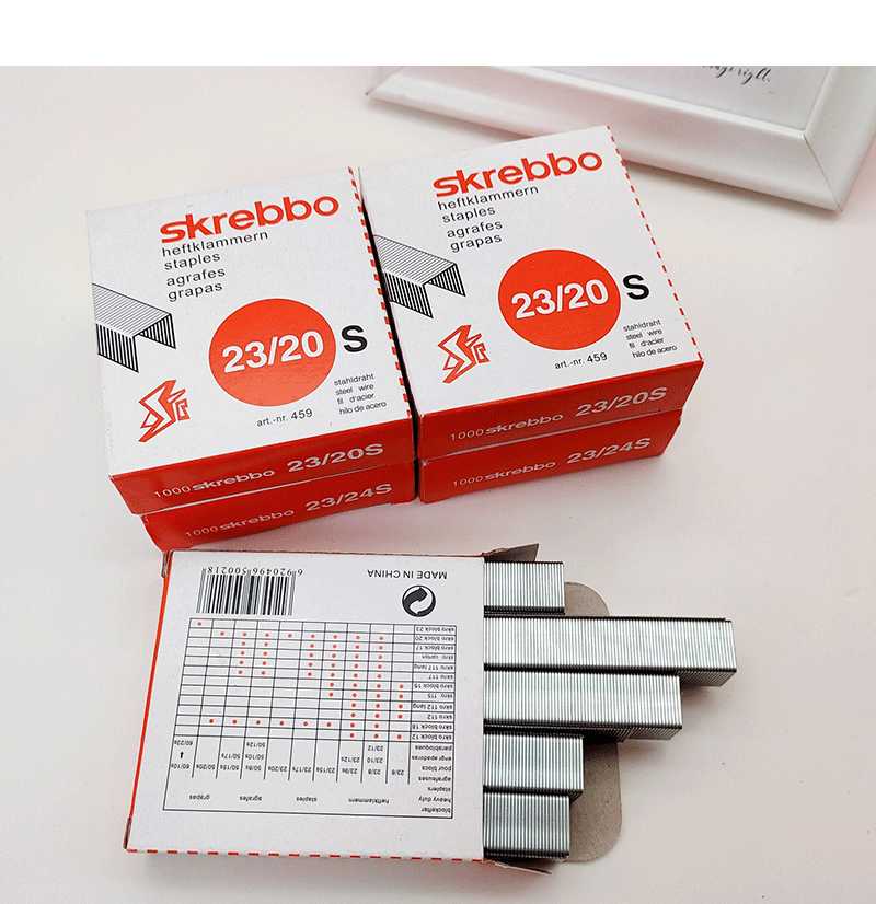 23/10, 23/13, 23/23 Wholesale of multiple thickened large staples, high-strength 50-page staples pic 12