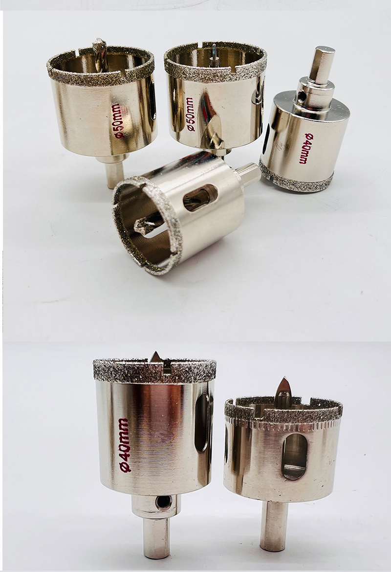 Glass drill bit, glass positioning center drill, tile opening drill bit, glass center positioning drill, opening drill, reaming drill pic 7