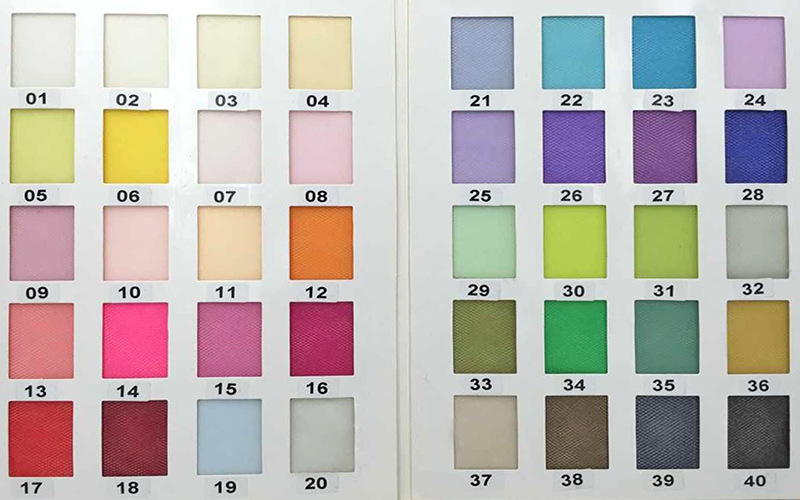 C type 25Y medium-hard American mesh yarn roll, TUTU mesh yarn, 63 colors, full 10 rolls pic 11