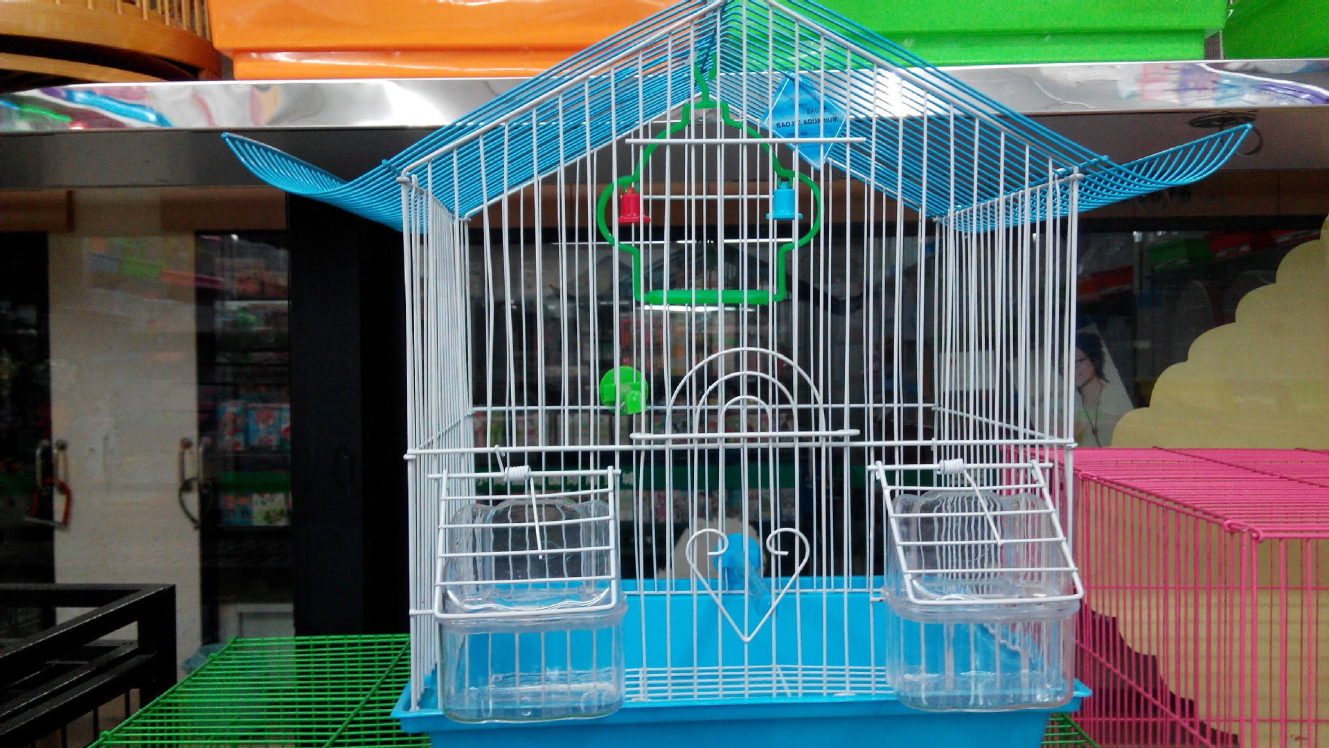 供应鸟笼宠物笼厂家鸟笼铁丝，仓鼠笼多种款式厂家批发详情24