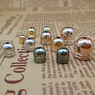 ABS塑胶料UV电镀大孔圆珠子DIY饰品服装串珠配件厂家直销散装批发详情10