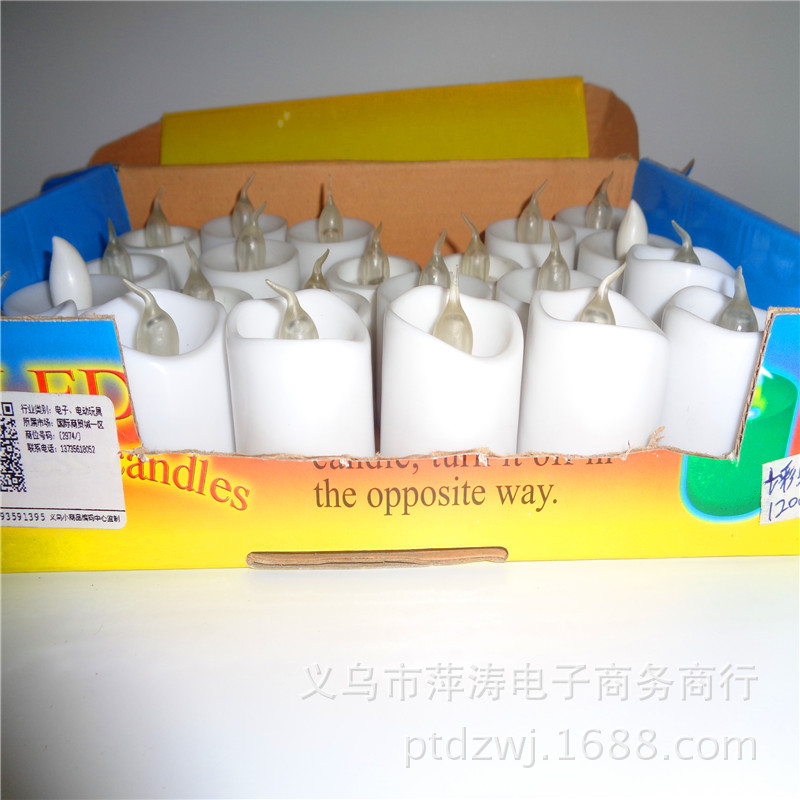 Creative birthday party LED candle lights, romantic proposal and confession tools, Buddha offering scene ornaments, factory direct sales pic 4