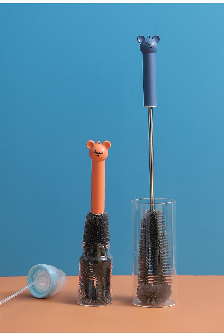 杯刷家用厨房无死角长柄清洁刷清洗杯子刷子神器破壁机专用奶瓶刷详情10