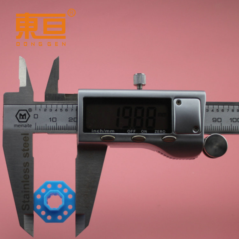 BJ2020172A blue octagonal column octagonal well with eight contacts and ten rod technology building block parts pic 4