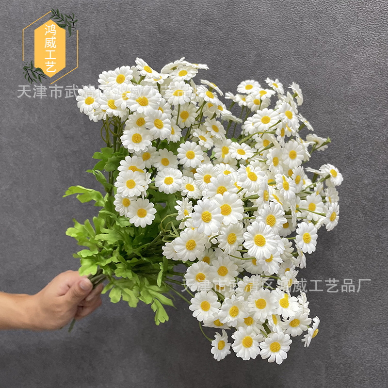 仿真高端3头植绒千姿露莲 洋牡丹仿真花 欧洲风居家客厅装饰假花详情5