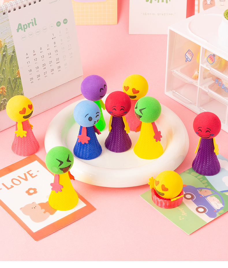 Cross-border luminous toys, bouncing elves, spring figures, bouncing little people, jumping people, kindergarten gifts, wholesale of gifts pic 9