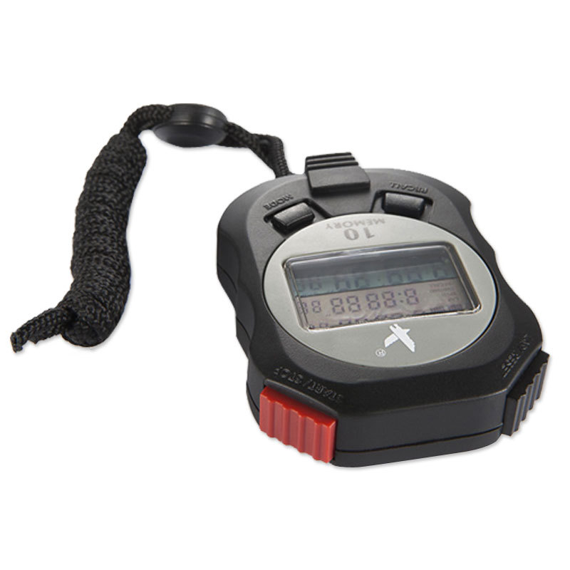 Tianfu stopwatch PC910 three-row 10-track electronic stopwatch multi-functional timer countdown professional referee pic 3