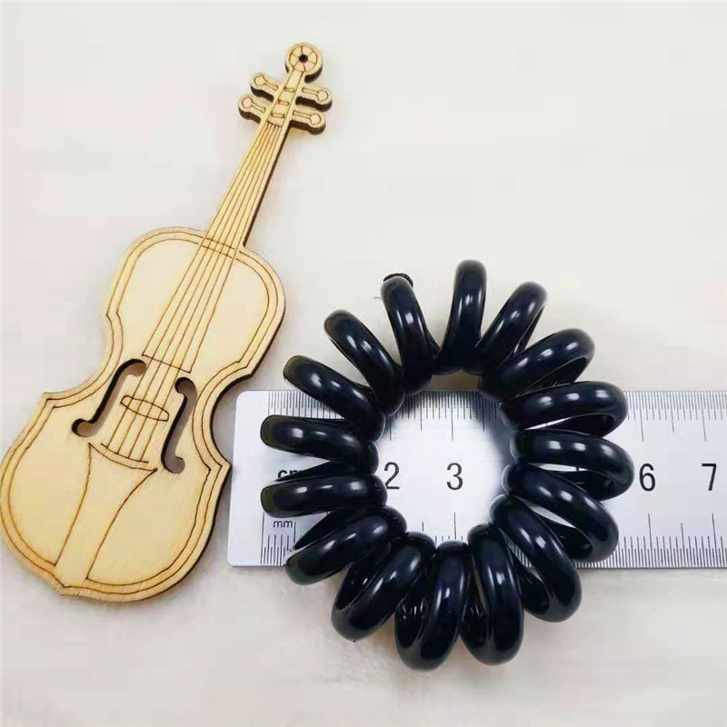 Pure black gun, black small and large thickened wristband, telephone line hair band, hair rope, plastic spring band, hair rope, street stall pic 14