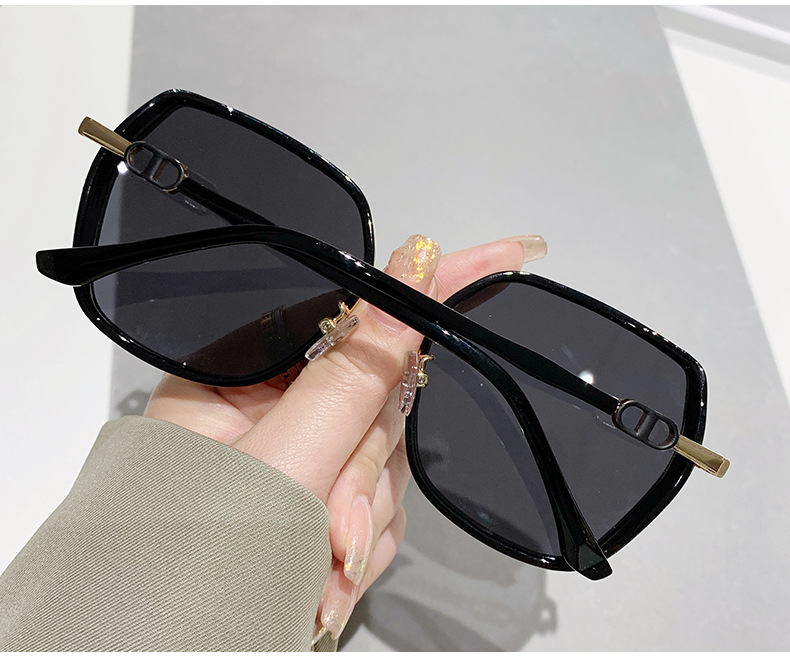 网红街拍偏光太阳镜女时尚潮流星光细闪遮阳眼镜户外出游墨镜8193详情8