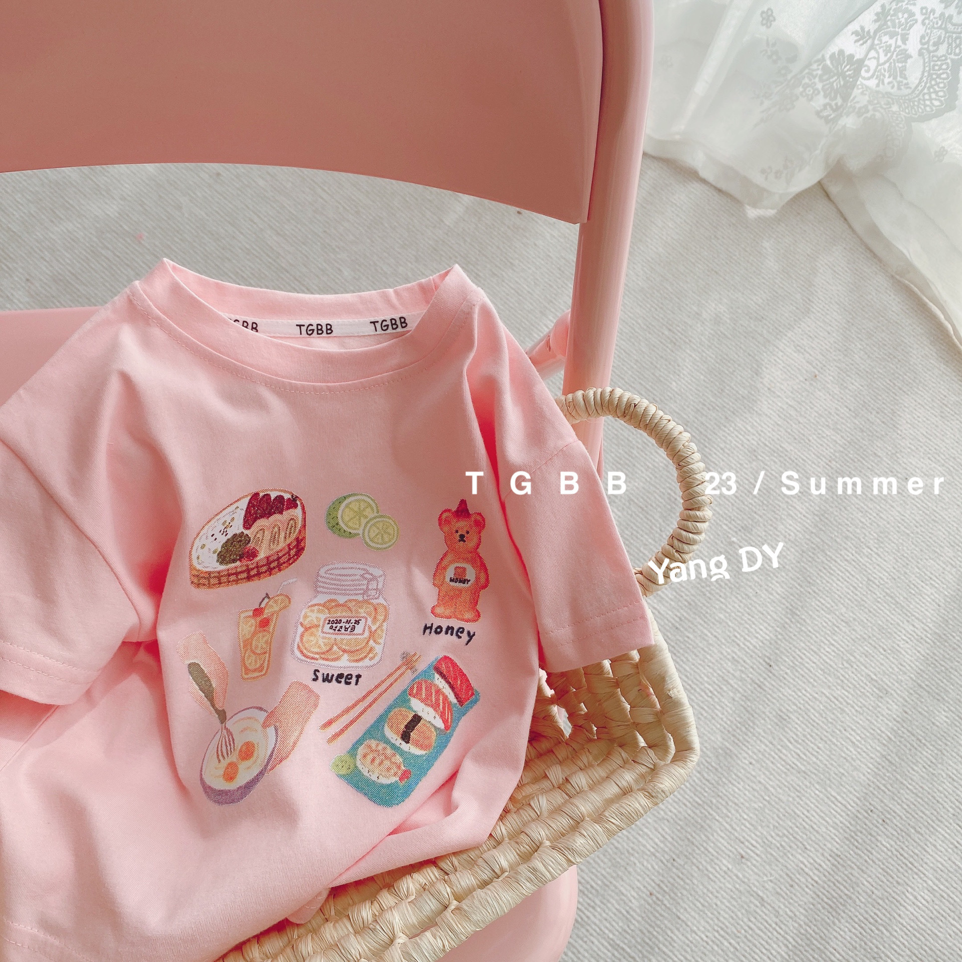 童装t恤短袖儿童半袖女童韩版宝宝上衣洋气潮2023新款男童春装详情28