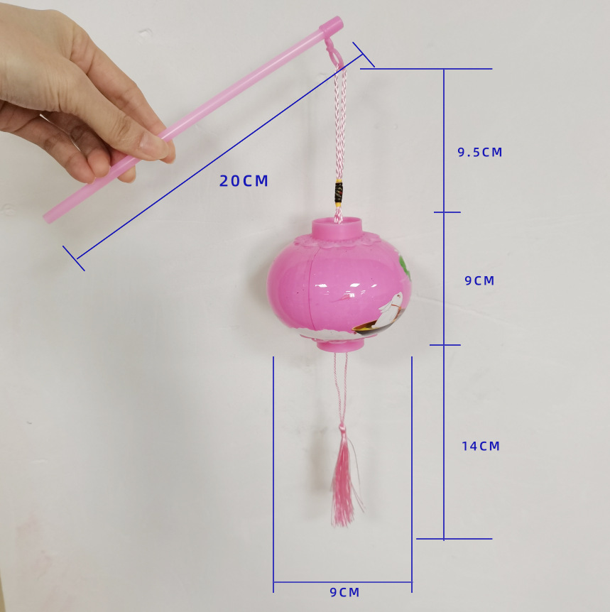 Hand-held luminous seven-color small lanterns, Lantern Festival lanterns, Mid-Autumn Festival lanterns, festival lanterns, festival gifts pic 8