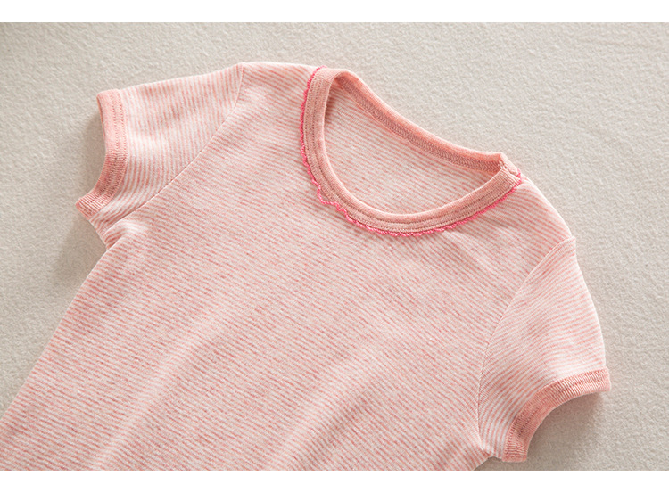 夏季女童T恤儿童短袖打底衫女宝宝上衣婴儿半袖t纯棉圆领吸汗详情9