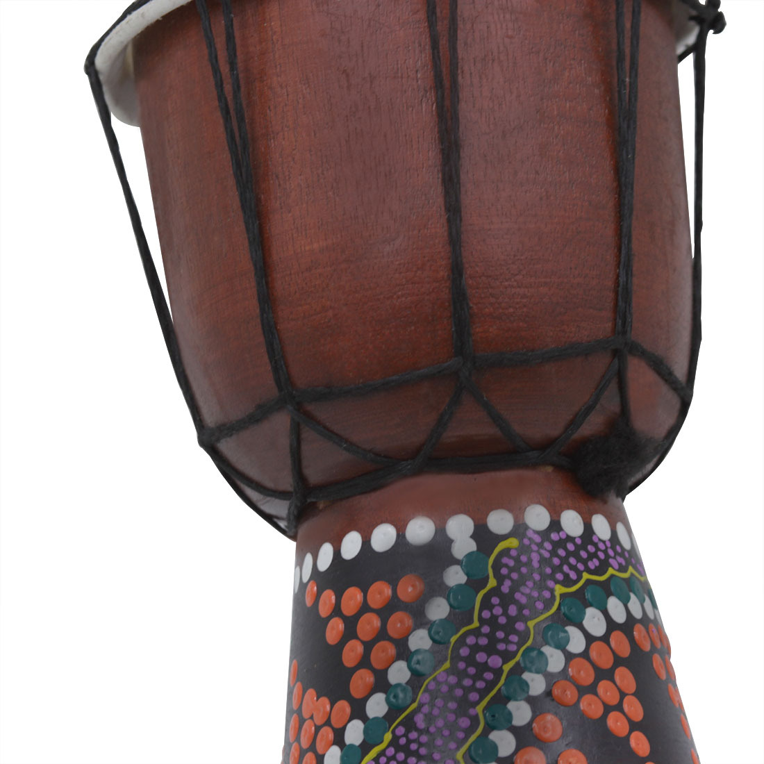 Wholesale handcrafted 4-inch African drums for children, adults, beginners, Lijiang hand drums, percussion instruments, 4-inch African drums, random pic 6