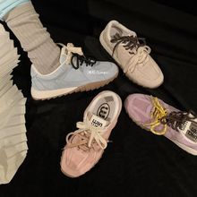 厚底粗跟英伦风小皮鞋女2024新款春秋季一脚蹬女鞋单鞋黑色乐福鞋详情29