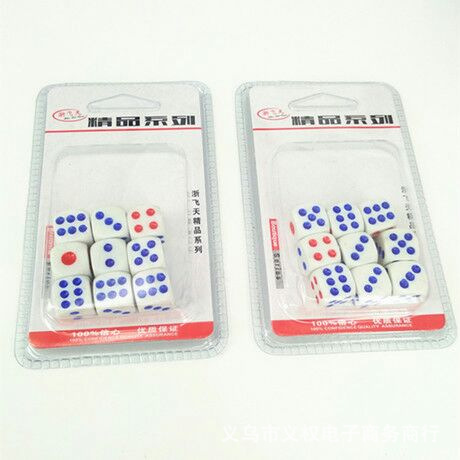 Mahjong dice, acrylic number sieve, bar KTV dice, nightclub chess and card entertainment dice, 2-yuan supply pic 8