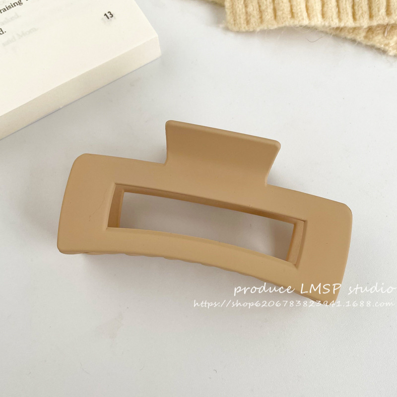 13CM curly hair clip, large hair volume, Korean-style ponytail hair accessory, high-end shark clip wholesale in Yiwu pic 40