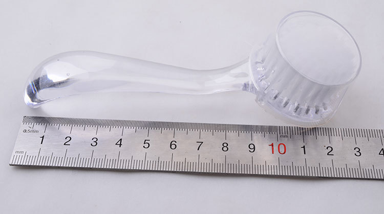 Round head nail brush with cover, long-handled nail brush, dust cleaning brush, nail brush color random shanilak pic 5