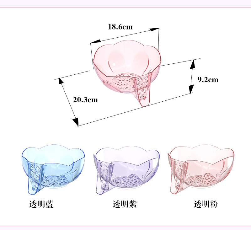 多功能沥水篮沥水盆厨房家用洗菜淘米滤水果盘创意沥水篮详情12