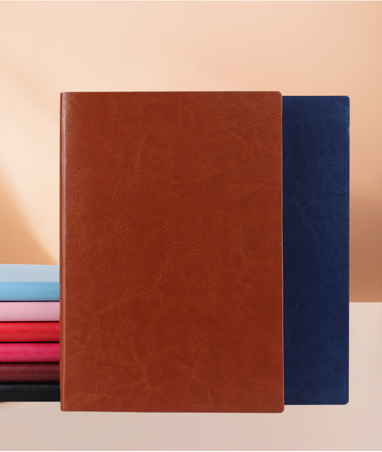 创意日记本a5加厚记事本套装 b5本子订制 商务笔记本定制可印logo详情22