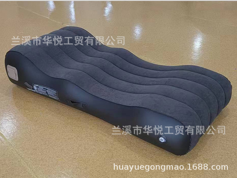 Lazy person inflatable sofa, outdoor automatic inflatable bed, folding and storage, height-increasing and thickening portable air cushion bed, camping wholesale pic 6