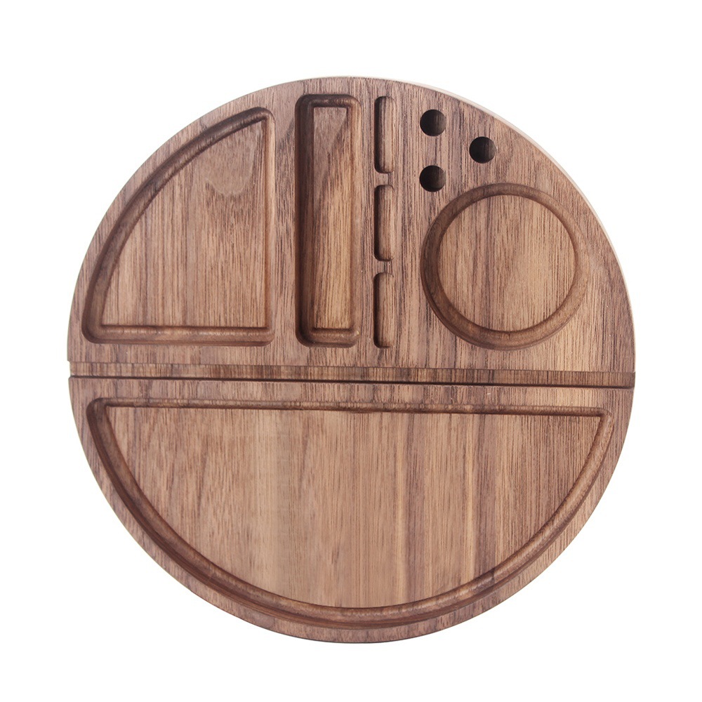 Natural-walnut-multi-function-